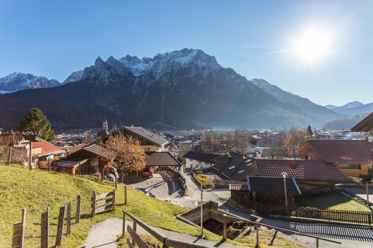 Ferienwohnung Granat Mittenwald Ngoại thất bức ảnh